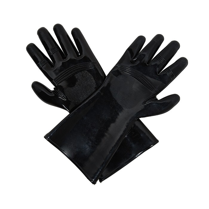 Guantes de goma de butilo CBRN